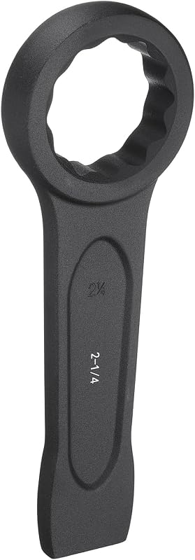 Llave de golpeo plana 12 puntos mango recto
