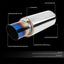 Silenciador universal tubo escape acero inox 4pulg