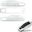 Funda llavero repuesto 3 pzas compat Porsche MK1 blanco
