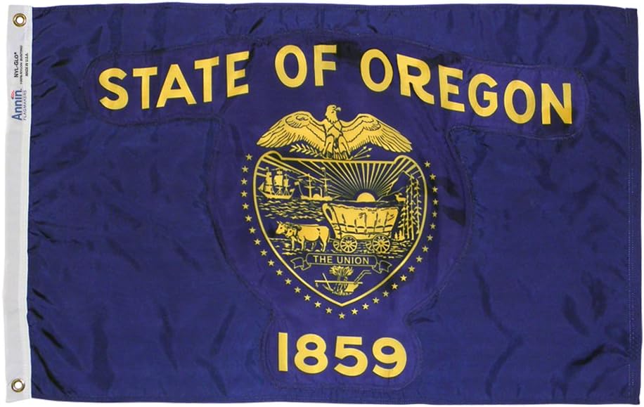 Bandera Oregon 4x6ft fabricada EE.UU.