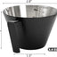 4 Tazas Medidoras Acero Inox 3.4oz con Asa y Escala
