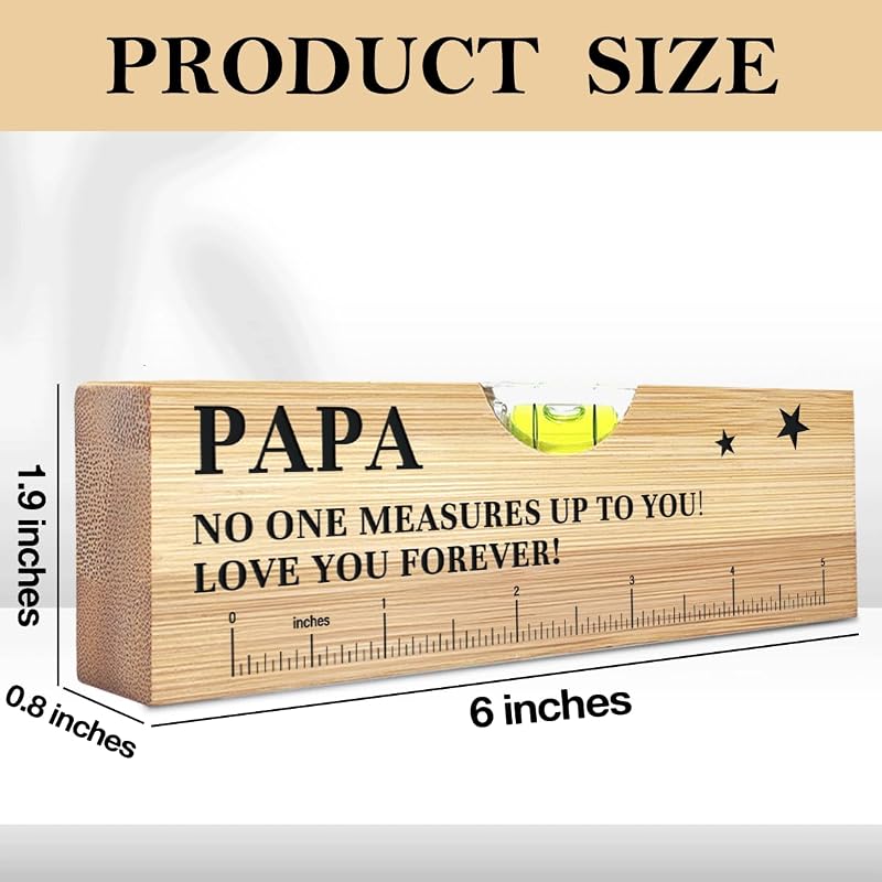 Regalos para papá día del padre cumpleaños madera espíritu