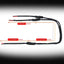 2 Set Conectores DT 2 Pines 35.5" Luces LED