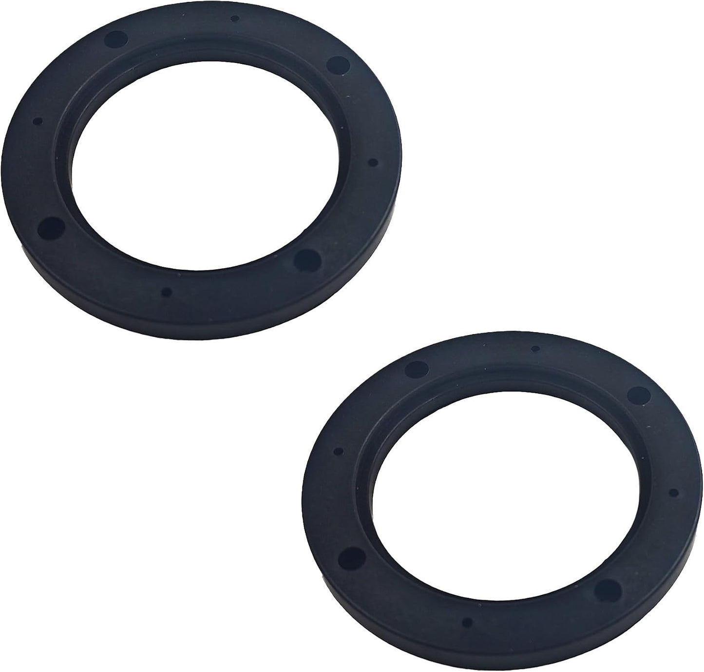 2 Espaciadores Altavoces ABS 4pulg Universal Negro para Auto Barco
