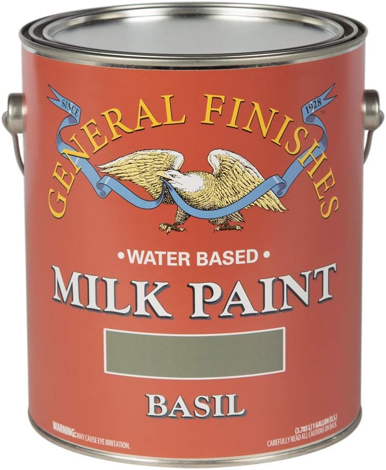 Pintura agua leche 1gal verde albahaca