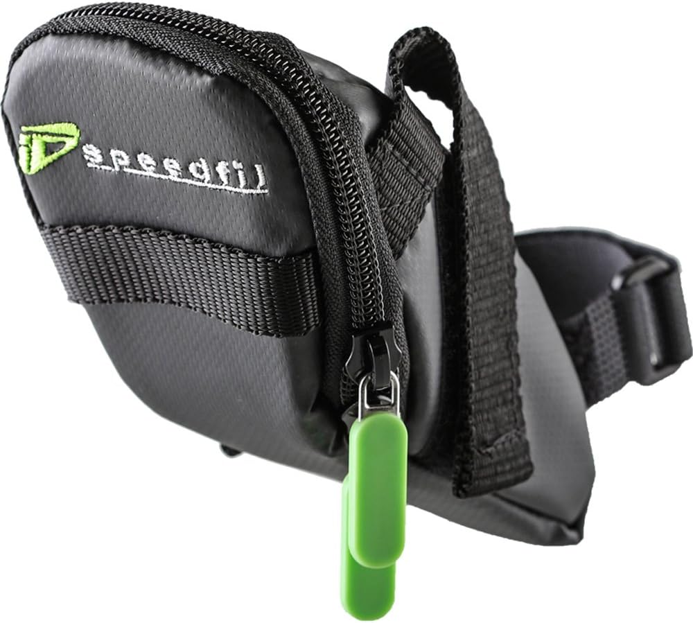 Bolsa sillín compacta para bicicleta