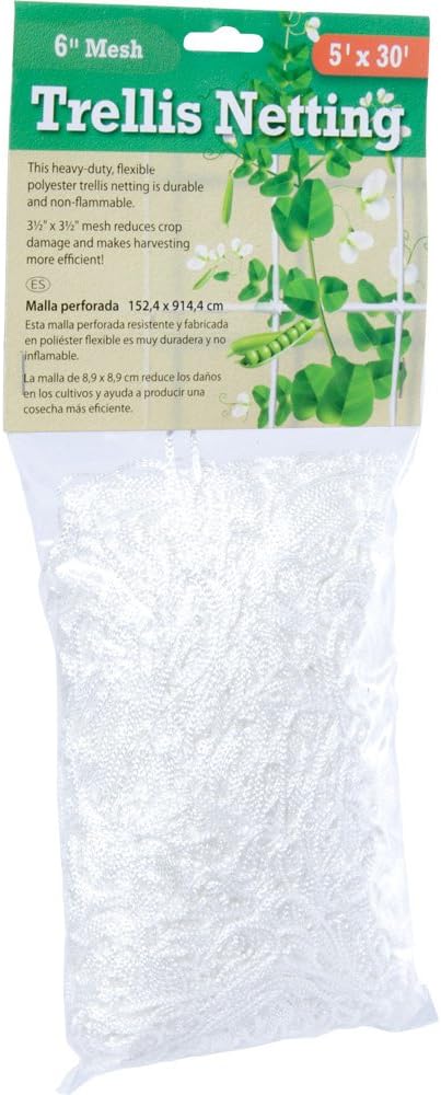Malla enrejado de 5x15ft 6" para Jardín y Cultivo