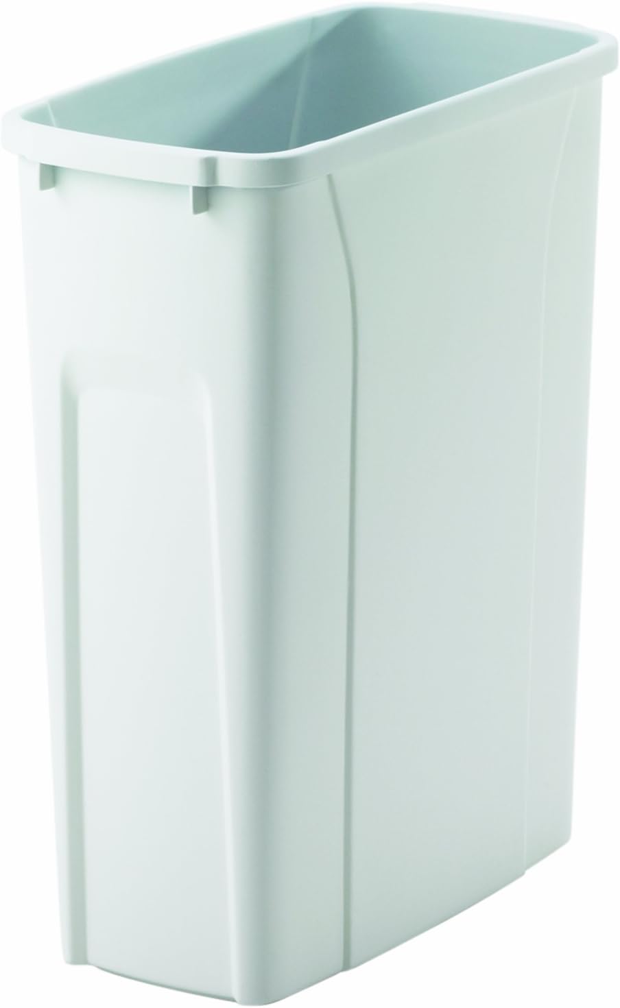 6 Latas Basura 20qt 15.8x14.2x6.6pulg Blanco