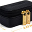 Estuche cuero anillos aretes collares regalo mujer