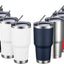 Vaso térmico acero inox 30oz con popote cepillo