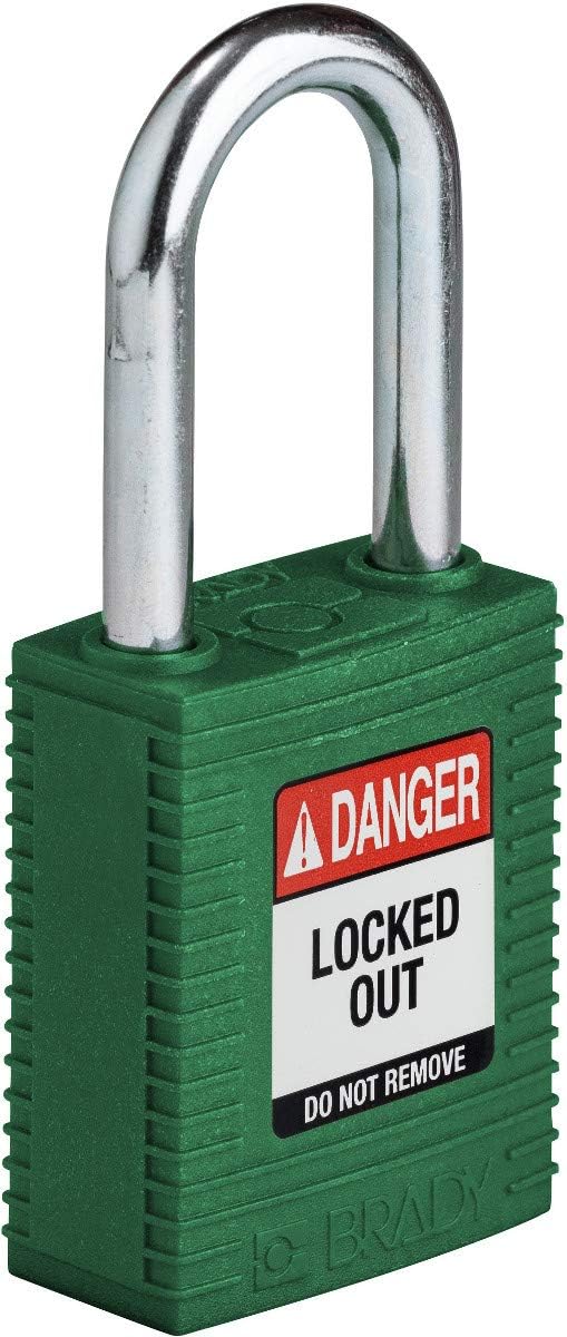 Candado SafeKey Nylon Verde 1.5 Acero Con Llaves Diferentes