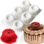Molde silicona 6 agujeros para tartas y mousse