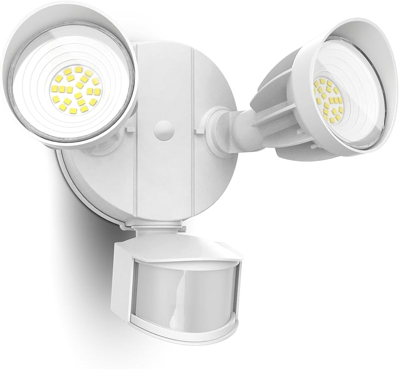 Luz LED sensor movimiento exterior 27W 3000LM IP65