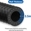 Manguera combustible goma NBR 25pies 300PSI Negro