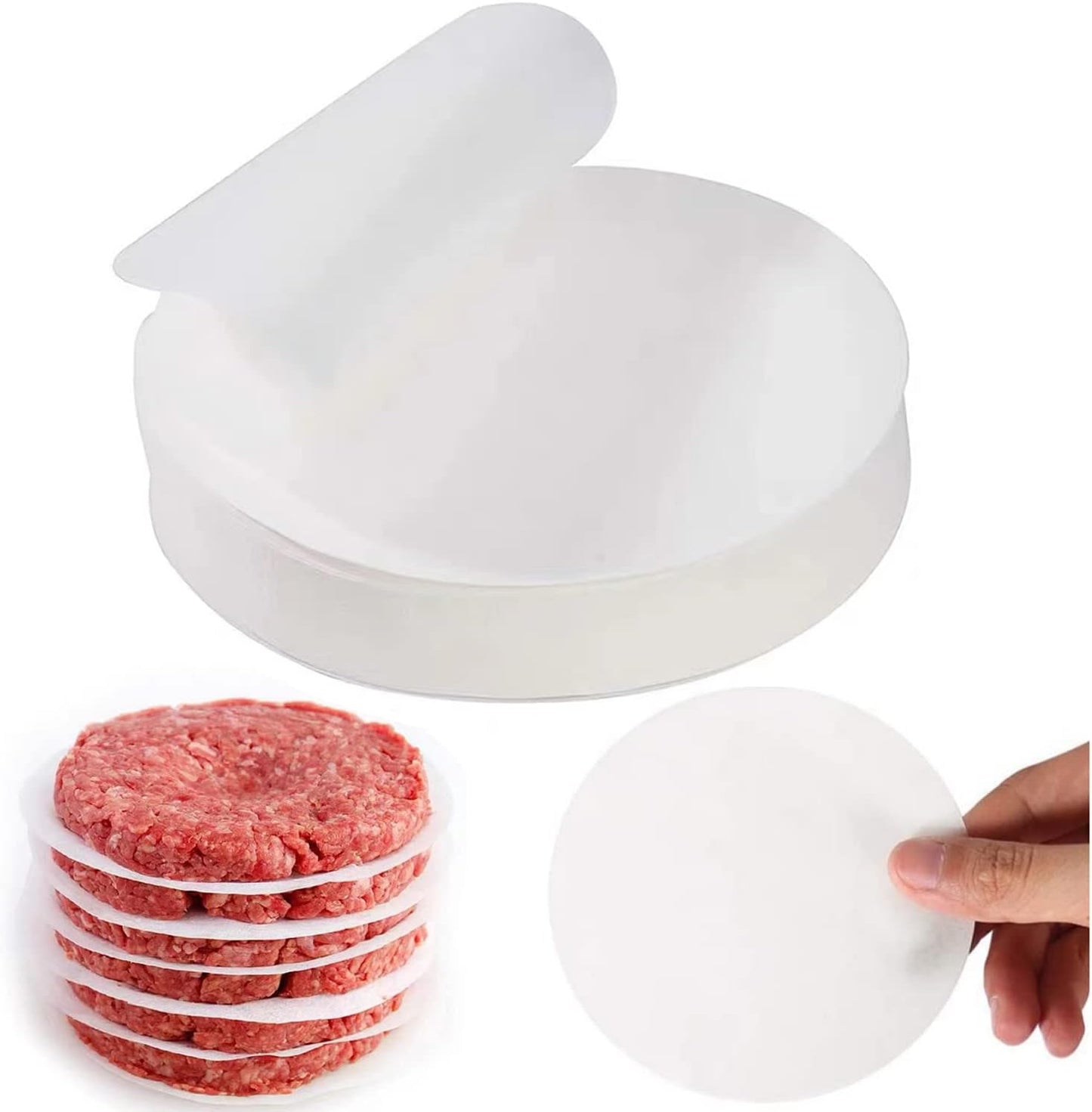 Papel hamburguesa 5pulg 500pzas para prensa
