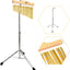 Campanillas barra soporte ajustable 25-36 notas hilera oro