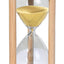 Reloj arena madera bambú dorado decoración oficina
