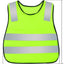Chaleco seguridad niños reflectante ligero transpirable