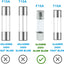 20 Fusibles Vidrio Acción Rápida 15A 250V F15AL250V