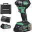Controlador impacto inalámbrico 18V 1/4pulg con 2 baterías