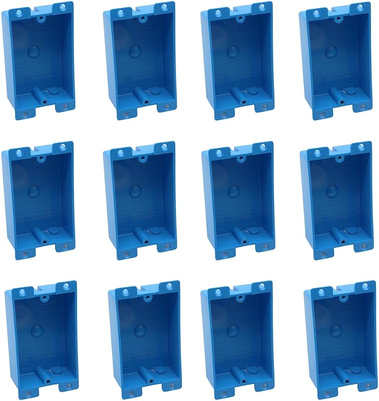 Caja eléctrica poco profunda 8" cúbicas ETL no metálica