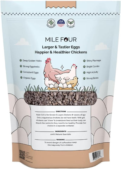 Grano de pollo 100% natural para pollos 8-20 semanas 4lb