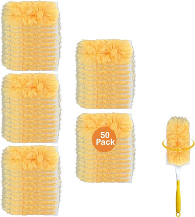 50 Pzas Dusters Refill para Limpieza Muebles Ventilador