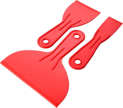 Cuchillo masilla 3 pzas espátula plástico flexible