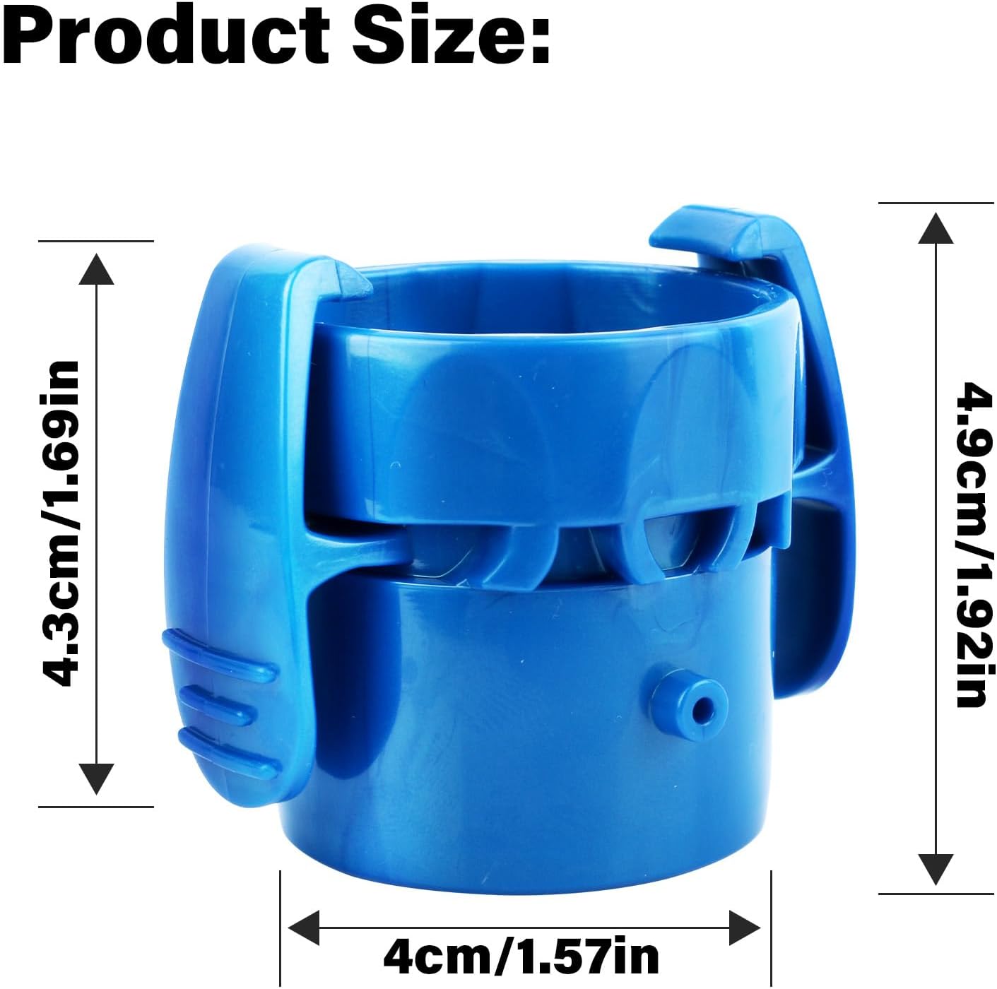 Conector rápido para limpiadores Zodiac MX6 MX8 T5 Duo 2 Pzas