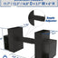 Kit soporte leña 2x4 3 profundidades ajustables patio