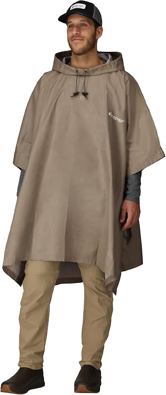 Poncho lluvia impermeable transpirable adultos y jóvenes