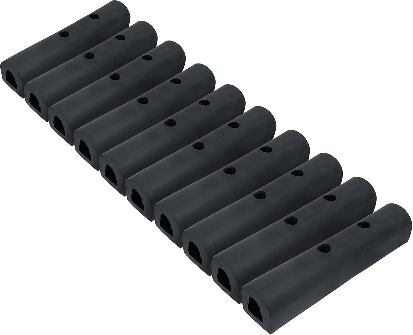 Tira parachoques goma universal 10x2" camioneta