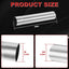 Tubo escape recto 2.5pulg acero inox 18pulg