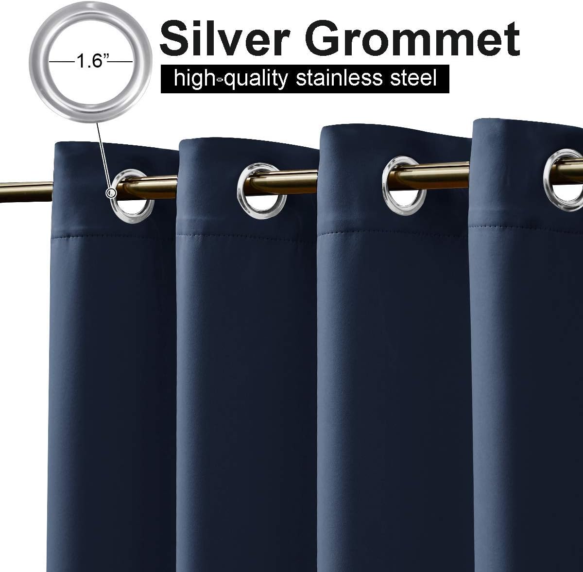 Cortina exterior impermeable 120" resistente viento