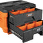 Caja herramientas MODbox 2 cajones apilable 50lb