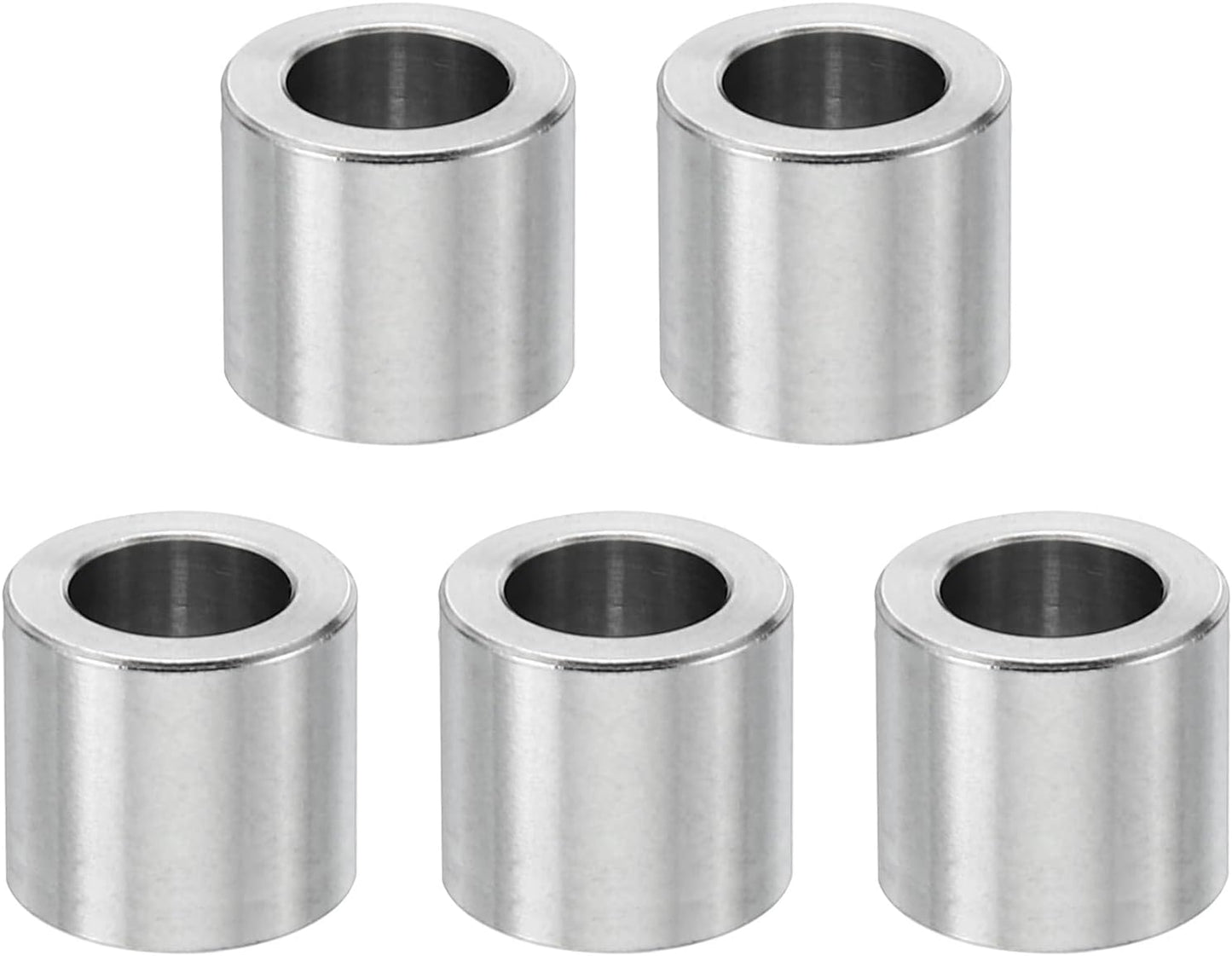 Espaciadores acero inox M6 0.394pulg diam ext 5 Pzas