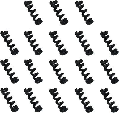 Set 18 muelles trémolo fijo para guitarra eléctrica negro