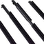 4 Pzas Burlete Negro para Ventana RAV4 09-12
