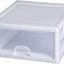 Cajón apilable transparente 16qt