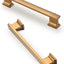10 Manijas Cocina Bronce Champán 6" 5" Centro Agujero