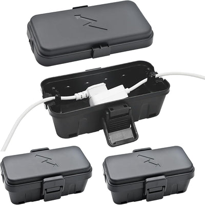 Caja eléctrica exterior resistente 5.5x3x2.2pulg
