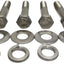 Kit pernos hex acero inox 2.25pulg comp Chevy V8