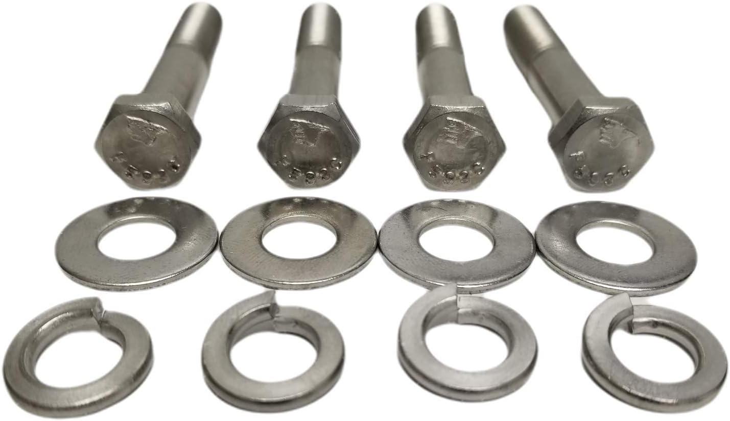 Kit pernos hex acero inox 2.25pulg comp Chevy V8