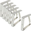 6 Clips Acero Inox para Tela Soporte Manteles Mesa