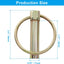 Kit 6 pines linchamiento 7/16 para tractores y remolques