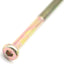 Tornillos barril muebles media rosca s kit 6 pzas