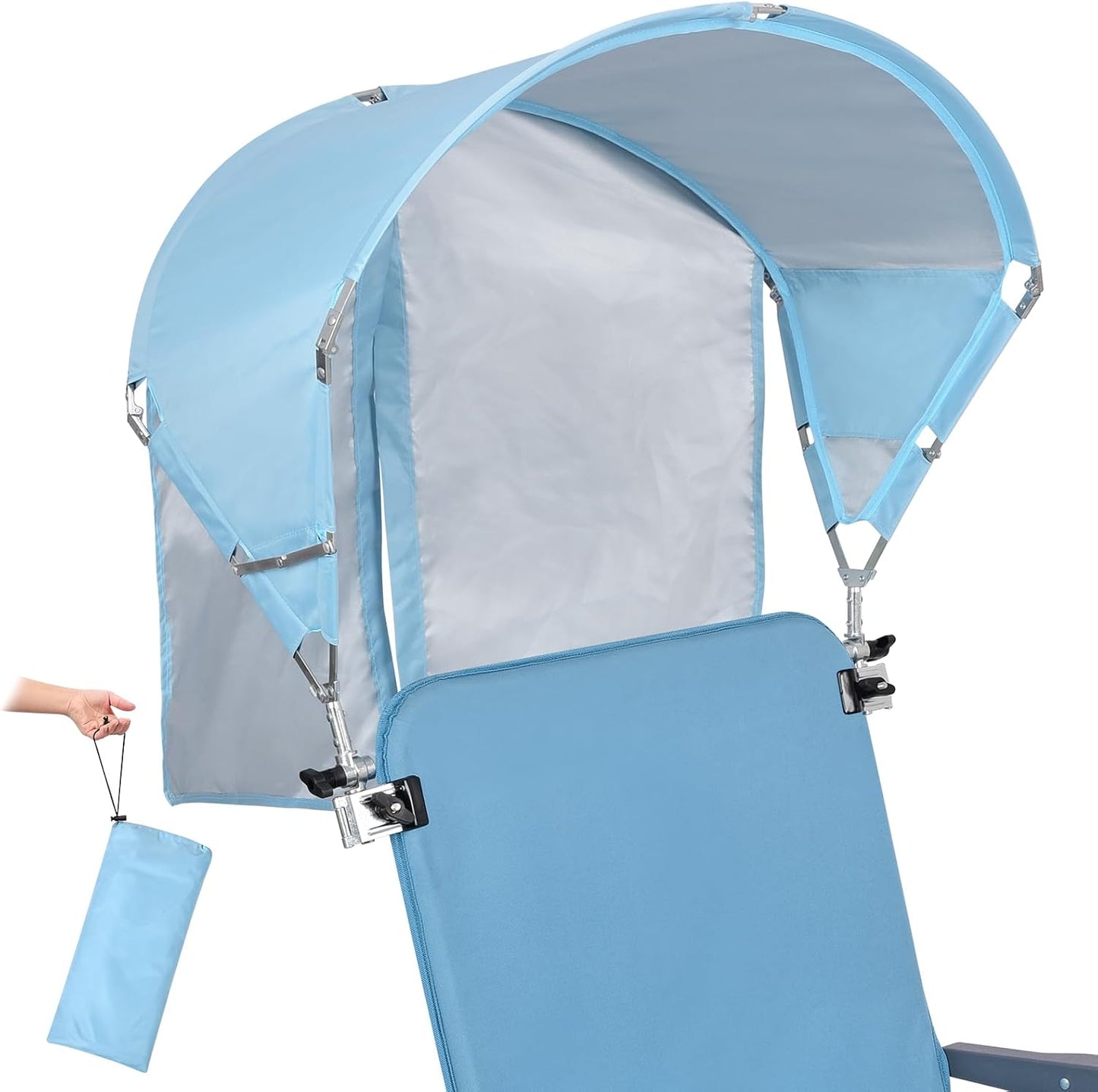 Toldo universal para silla UPF 50 camping