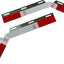 Tiras reflectoras aluminio para semirremolque 2 Uds