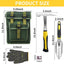 Kit 14 Martillos Geología Minería Bolsa 22oz Cinceles Pala