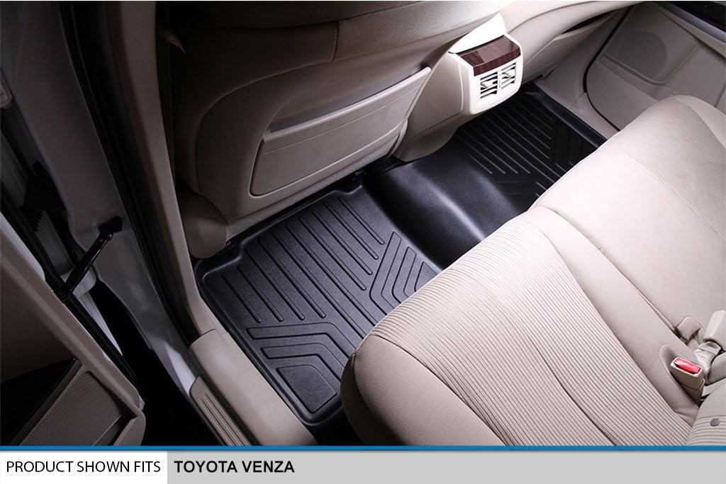 Alfombrillas segunda fila Toyota Venza 09-15 color negro